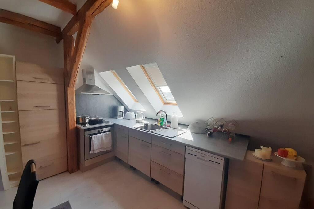 Gemuetliche Wohnung In Burg Бург Экстерьер фото